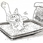 Escojas la arena de gato que escojas, que no sea movediza | Foto: nenakosta.blogspot.com