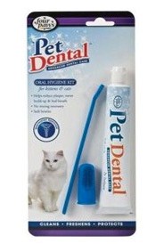 Pack dental de cepillado de dientes para gatos