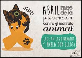 Abril mes de la prevención contra el maltrato animal | Foto: Ilustración de La Gata Bernarda