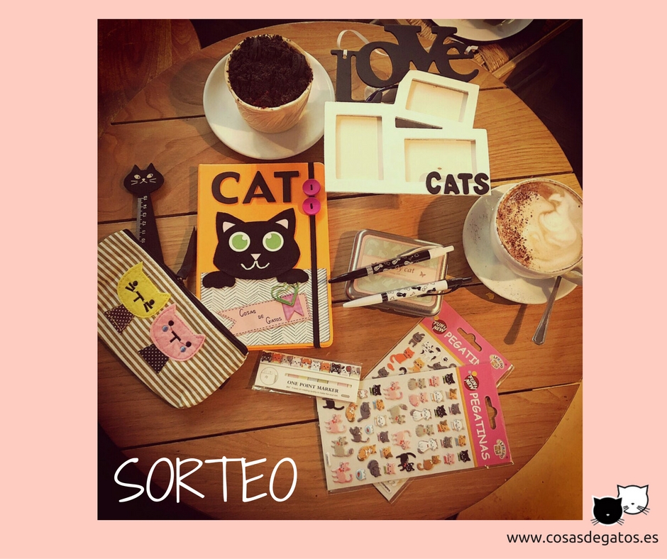 Sorteo Facebook Cosas de Gatos 5º aniversario